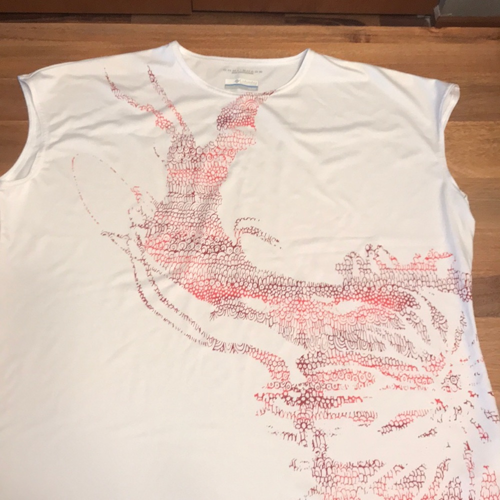 Columbia swim top